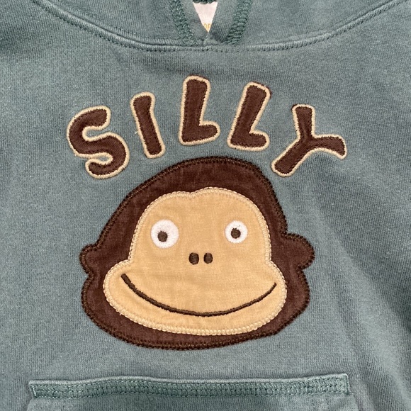 “Silly Monkey” Hooded Sweatshirt - Picture 2 of 5